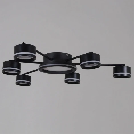 Потолочная люстра Reluce 20590-0.3-3+3+1 Black