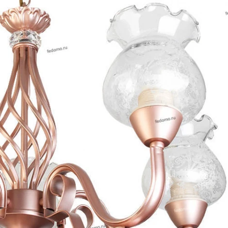 Подвесная люстра Toplight Kelli TL5680D-05PG