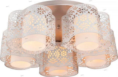 Потолочная люстра Arte Lamp Helen A8348PL-5WH
