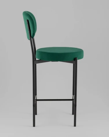 Стул Бриф Original N полубарный велюр зеленый 2 шт. Stool Group УТ000043059