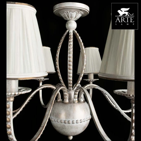 Подвесная люстра Arte Lamp Calamaro A2046LM-8WG