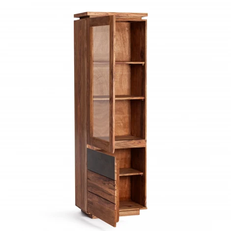 Витрина Secret de Maison Росвуд/Rosewood (мод. GK9801-192) массив палисандра/стекло, 60х40х192см, натуральный тонированный Tetchair 20456