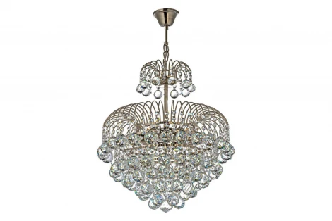 Подвесная люстра Arti Lampadari Bellagio E 1.5.50.100 N (220V, хрусталь, на цепи)
