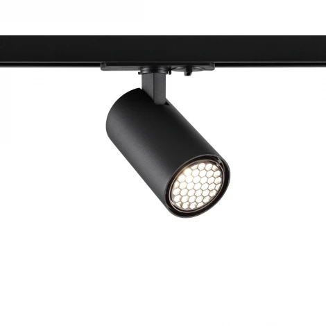 Трековый светильник однофазный светодиодный Novotech Selene 359907 черный трехжильный LED 10W 220V 4000К