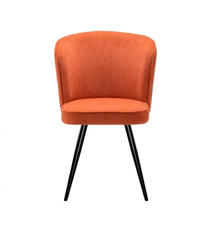 Стул DikLine 348 поворотный P09/L05 терракотовый, ножки черные 00-00084738