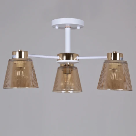 Подвесная люстра на штанге Reluce 20560-0.3-03 WH+FG