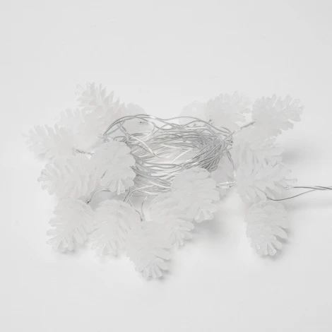 Гирлянда Uniel ULD-S0280-020/DTA WARM WHITE IP20 PINE CONES