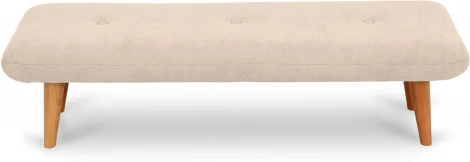 Банкетка Loa ОГОГО (арт.649410), (Велюр/Бежевый)