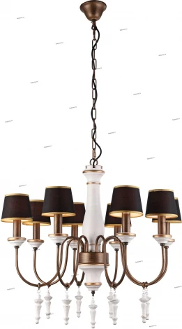 Подвесная люстра Arte Lamp Capitello A1843LM-8BG
