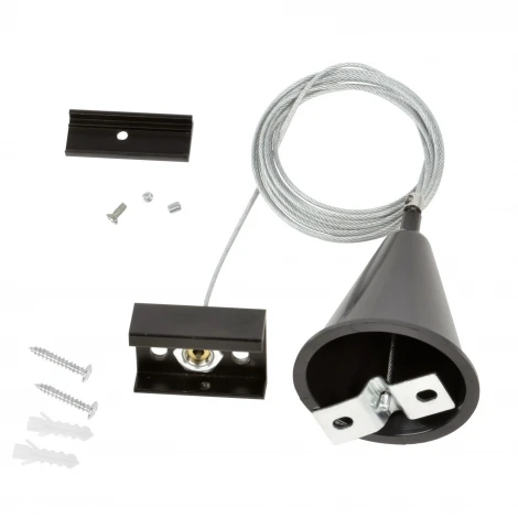 Подвесной комплект Uniel UFB-H41 BLACK 1 POLYBAG