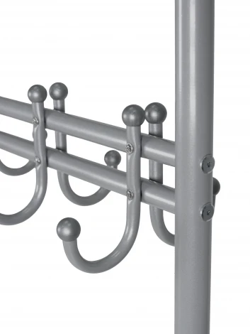 Вешалка напольная М 12М металлик Mebelik 009747