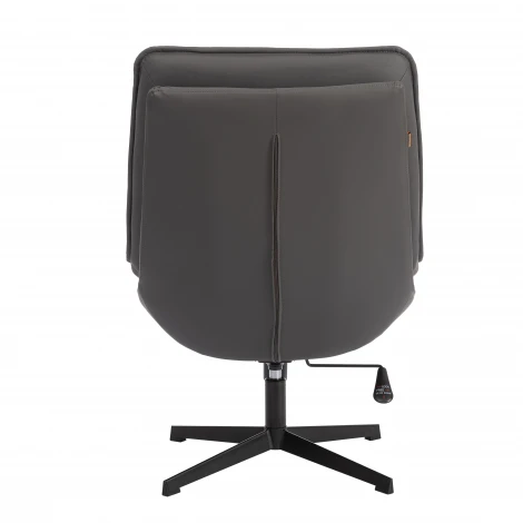 Кресло лаунж Cosmo/Космо экокожа, шарп графит Tetchair 25673