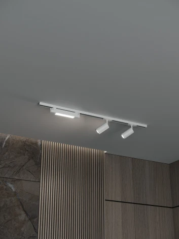 Трековая система в сборе накладная однофазная 220V Hesby Lighting Skylite №5 HSBL_kompl_S005_NI1W3K