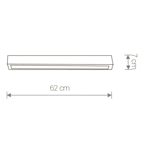 Линейный потолочный светильник светодиодный Nowodvorski Straight Led 9626