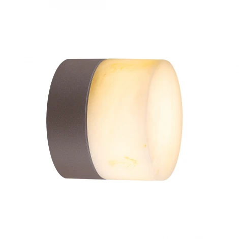 Настенный светильник уличный Odeon Light Candela 7190/6WL белый/коричн/алюминий/искусственный алебастр/металл IP65 LED 6W 2700K 220-240V