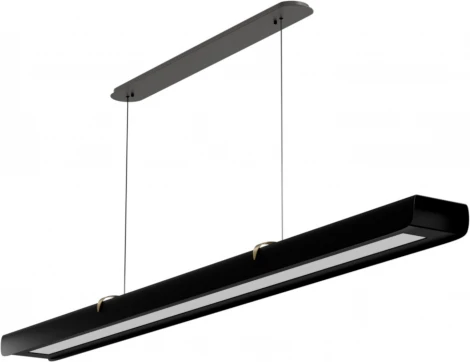 Подвесной линейный светодиодный светильник Lightera Bermeho LE104L-120BB Wi-Fi (Умный дом, Алиса, Маруся, голосое управление) (220V, на тросе)