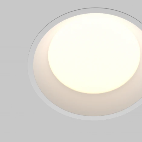 Встраиваемый светильник 12W Maytoni Okno DL055-12W3-4-6K-W (LED, 220V, IP44)