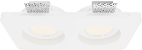 Точечный светильник встраиваемый Maytoni Gyps Modern DL002-GU10-02-W