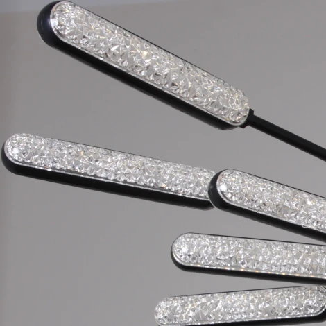 Потолочная люстра светодиодная с пультом с регулировкой цветовой температуры и яркости Reluce 97290-0.3-12 BK