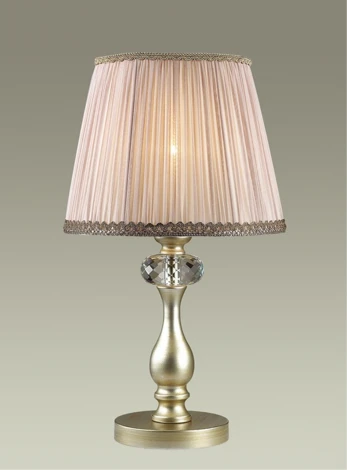 Интерьерная настольная лампа Odeon Light Aurelia 3390/1T (220V, хрусталь, выключатель)