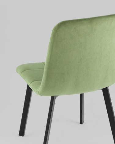 Стул Одди Original Square велюр пыльно-оливковый Stool Group УТ000042279