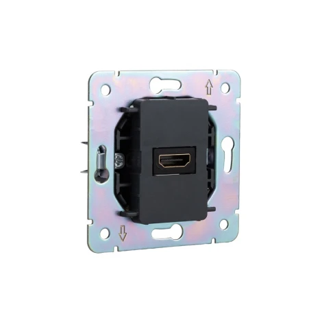 Розетка HDMI с/у шелк Kranz Strong KR-78-0730-8