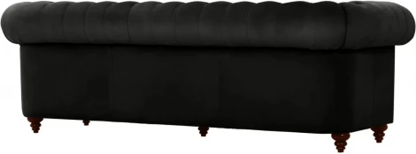 Диван Chester Classic ОГОГО (арт.344519), (Ткань/Черный)