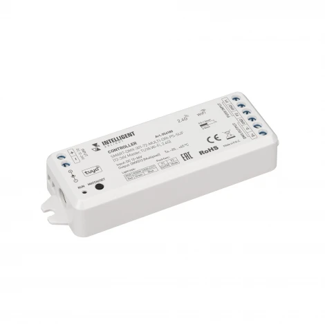 INTELLIGENT ARLIGHT Контроллер SMART-DMX-301-72-MULTI-DRI-PS-SUF (12-36V, Master, TUYA Wi-Fi, 2.4G) (IARL, IP20 Пластик) 054180