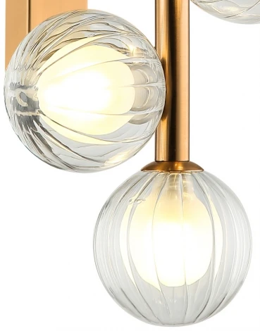 Настенный светильник Stilfort Shardin 2165/05/05W (220V, шарики, молекулы)
