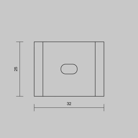 Комплект креплений для профиля 50x50 4 шт Led Strip 642089
