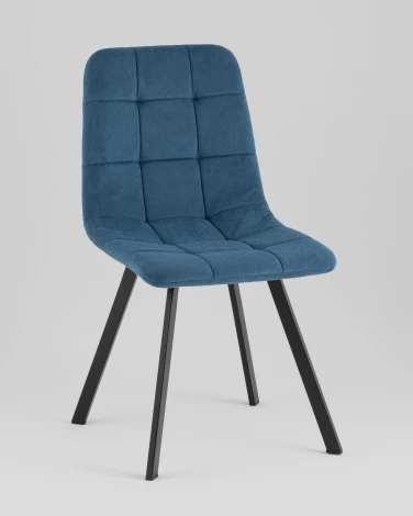 Стул Одди Original Square велюр синий Stool Group УТ000042516