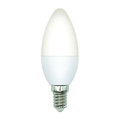 Лампочка светодиодная Volpe LED-C37-SLS LED-C37-5W/4000K/E14/FR/SLS