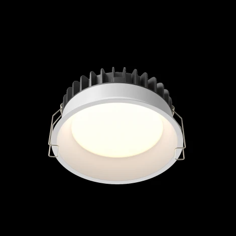Встраиваемый светильник 12W Maytoni Okno DL055-12W3-4-6K-W (LED, 220V, IP44)