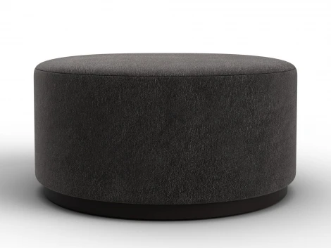 Пуф 005 (Темно-коричневый/ДСП,Велюр) Лига Диванов 137050