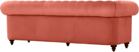 Диван Chester Classic ОГОГО (арт.344513), (Ткань/Оранжевый)