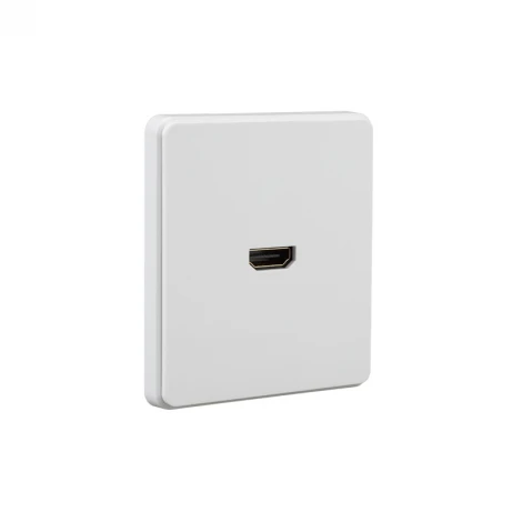 Розетка HDMI с/у перламутр Kranz Round KR-78-0730-1
