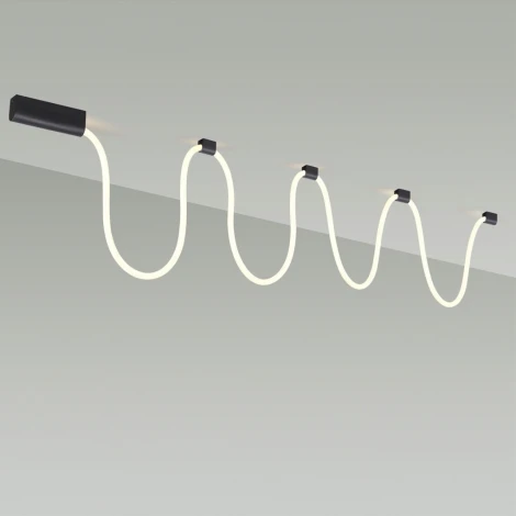 Настенно-потолочный светильник с гибким неоном Odeon Light Corda 4391/30CL (LED, 220V)