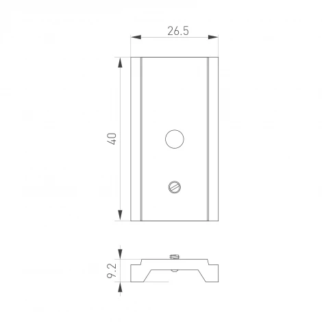 Держатель MAG-ORIENT-HOLDER (WH) (Arlight, Сталь) 062964