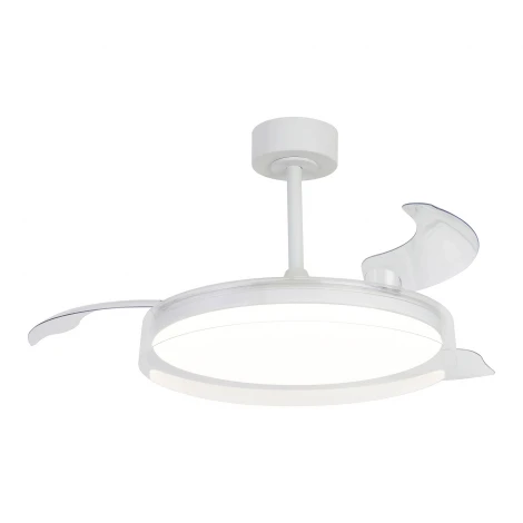 Потолочная люстра с вентилятор Mantra Glass Fan 9525