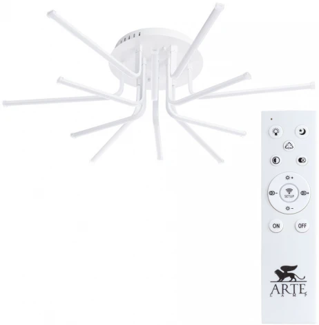 Потолочная люстра Arte Lamp Stick A6207PL-12WH
