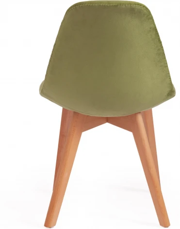 Стул CINDY SOFT (mod. C1021F1) / 1 шт. в упаковке Tetchair (Вельвет,Бук/Зеленый) арт.15844