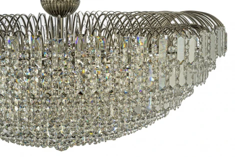 Подвесная люстра Arti Lampadari Salentino E 1.5.80.101 N (220V, хрусталь, на цепи)