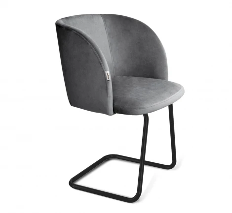 Стул Sheffilton SHT-ST33/S45-1 угольно-серый/черный муар 6353574802