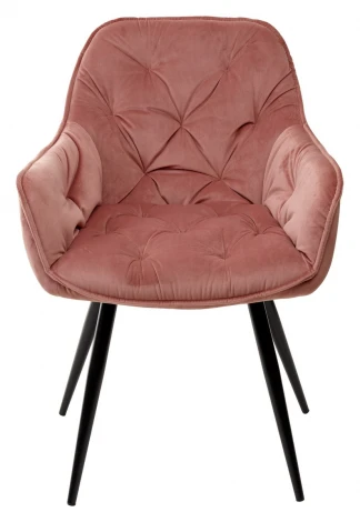 Стул M-City HOLLA BLUVEL-52 PINK, велюр