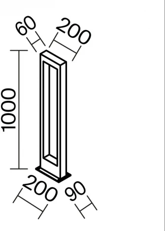 Наземный светильник Maytoni Bonn O425FL-L10GF (LED, 220V, IP65)