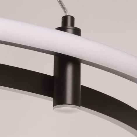 Подвесной светильник DeMarkt Ральф 675014802 (LED, 220V, пульт управления, на тросе)