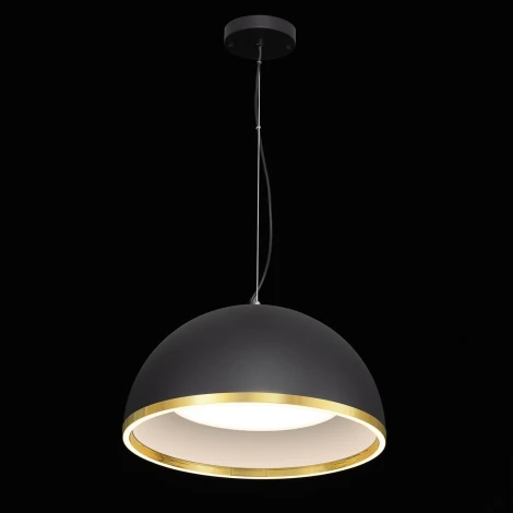 Подвесной светильник светодиодный Citilux Floom CL736251 Черный+Золото