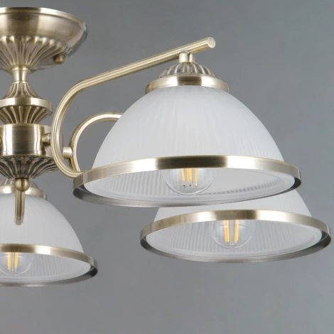 Потолочная люстра на штанге ILLUMICO IL0891-5CSQ-26 AB ELITE