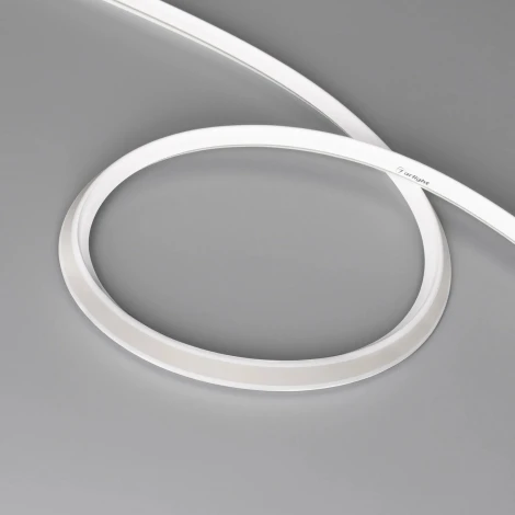 Светодиодная лента герметичная MOONLIGHT-3D-T-X544-10x10mm 24V Day4000 (8 W/m, IP67, 5m, wire x1) (Arlight, Вывод боковой) 049471