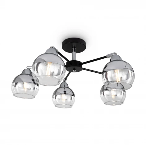 Потолочная люстра на штанге Freya Jasper FR5225PL-05B